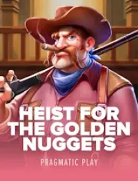 heist for the golden nuggets game logo